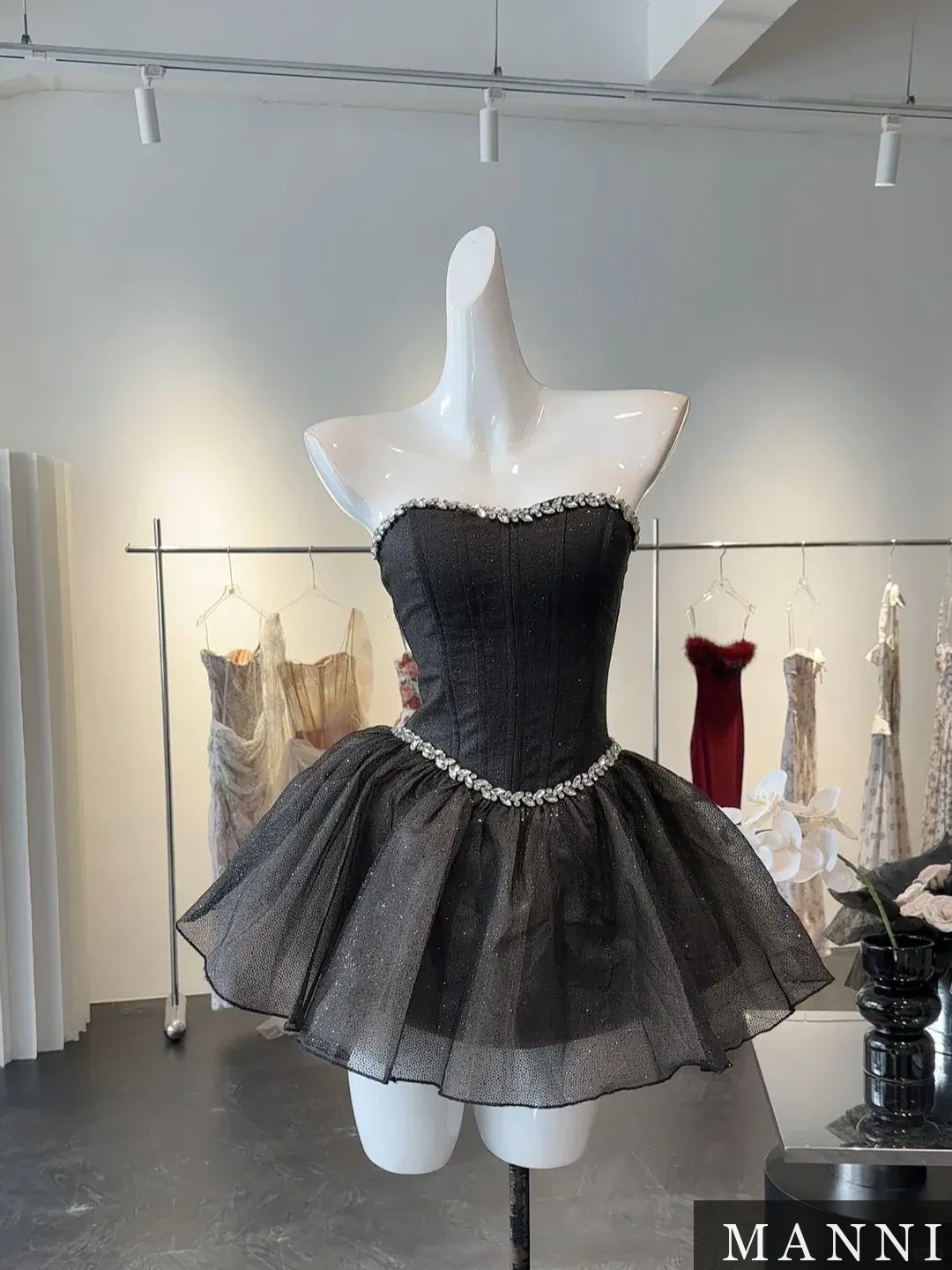 Starlight Sequin Gown · M7858
